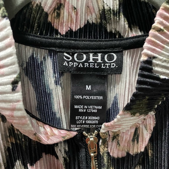 Vintage printed blouse - Picture 2 of 4